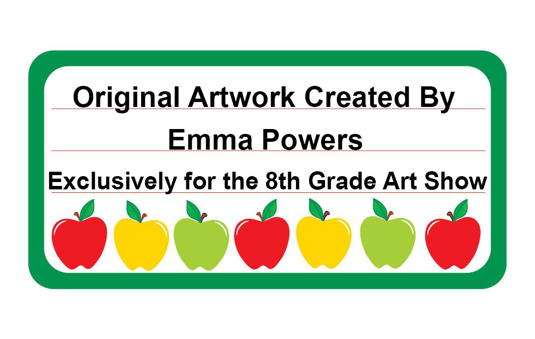 SHAPES ETC. Nametag - Apples-2